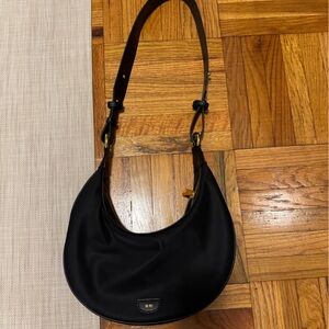 JW Pei Black Leather Women's Bag